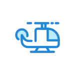 Helicopter SVG Icon